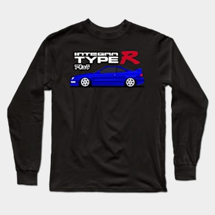 Integra Type R Blue Candy JDM Style Long Sleeve T-Shirt